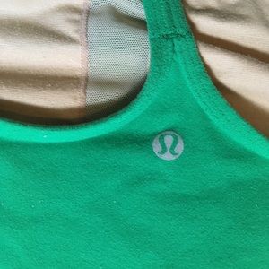 LULULEMON power y tank top - size 2